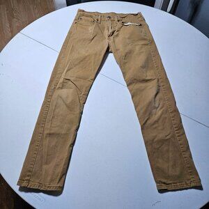 Levi Strauss Men’s tan Jean’s size 31 32